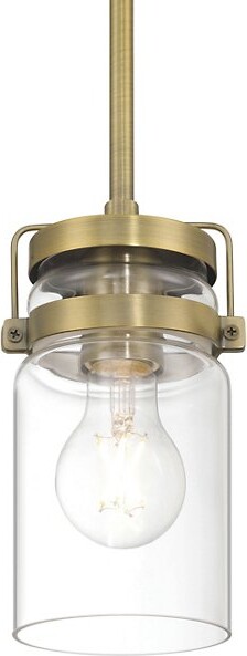 Access Lighting Shelby Mini Pendant Light in Clear
