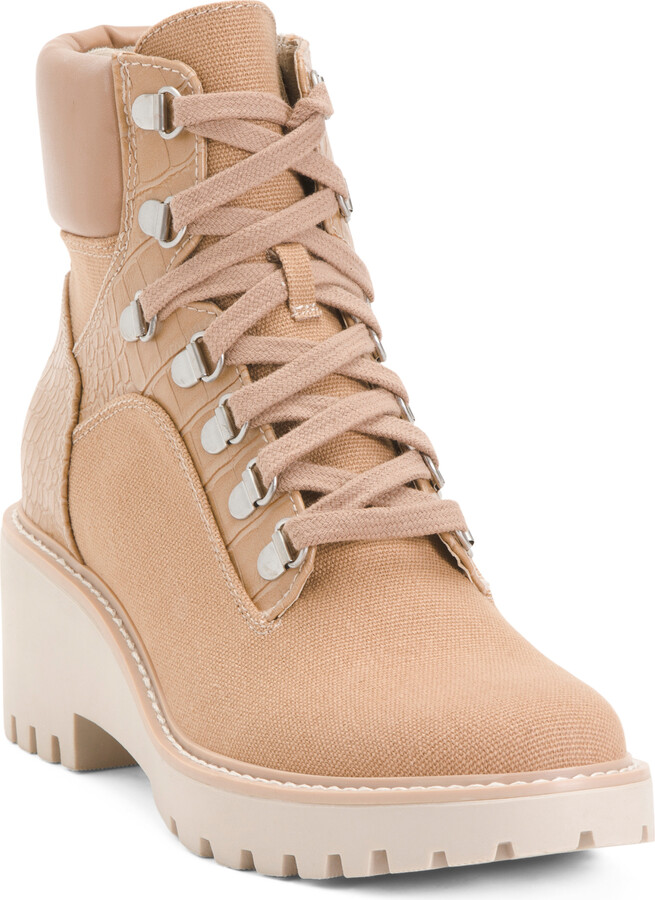 dolce vita lace up booties