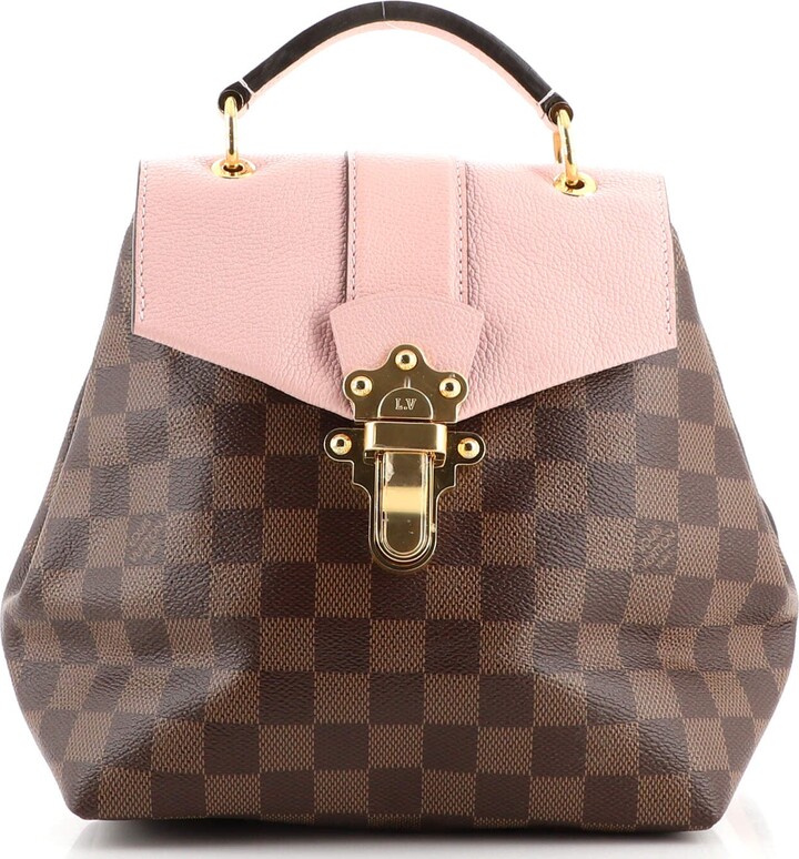 Louis Vuitton Clapton Backpack Damier and Leather ShopStyle