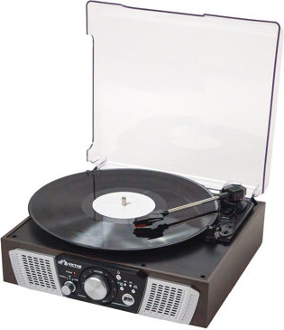 Victor Lakeshore 5-in-1 Turntable System with Bluetooth Record Player