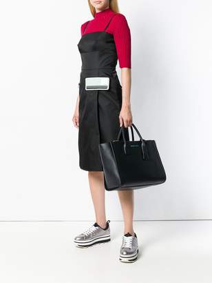 Prada square shaped shoulder bag