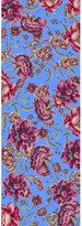 Thumbnail for your product : Pj Studio Accessories. Caterina - Blue Modal Silk