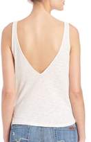 Thumbnail for your product : Majestic Filatures Perforated Suede-Front Tank