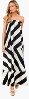 Thumbnail for your product : Tory Burch Wide Summer Stripe Maxi Dress