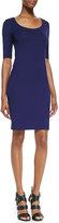 Thumbnail for your product : Diane von Furstenberg Raquel Scoop-Neck Sheath Dress