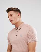 Thumbnail for your product : Le Breve Curved Hem Polo With Back Panelling