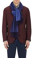 Thumbnail for your product : Barneys New York Men's Contrast-Back Cashmere Scarf-Navy