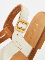 Thumbnail for your product : Office Serious Wide Fit Flat Sandal - Gold