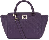 Thumbnail for your product : Escada Leather Houndstooth Handbag