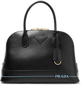 Thumbnail for your product : Prada Mirage Leather Tote - Black