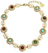 Thumbnail for your product : Ben-Amun Stone-Station Pearly-Cluster Necklace