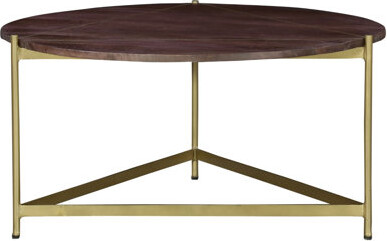 Oxendine Glass Top Cross Legs End Table Mercer41 Color: Gold / Clear
