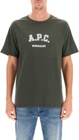 Thumbnail for your product : A.P.C. coddie varsity t-shirt with logo print