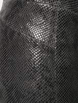 Thumbnail for your product : Arma Snakeskin Effect Skinny Trousers