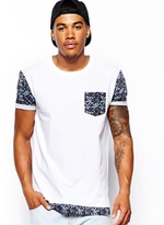 Thumbnail for your product : ASOS T-Shirt With Double Layer Effect And Skater Fit