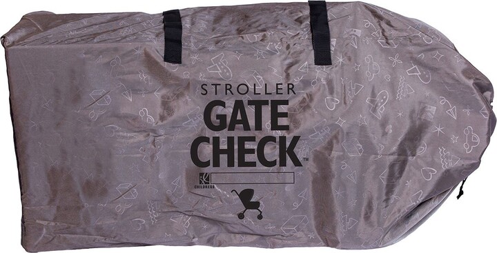 J L Childress Deluxe Gate Check Travel Bag for Single & Double Strollers