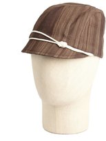 Thumbnail for your product : Eugenia Kim chocolate textured linen 'Muffy' hat
