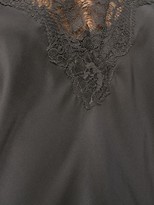 Thumbnail for your product : Gold Hawk Scalloped Lace Silk Vest