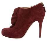 Thumbnail for your product : Valentino Suede Platform Booties