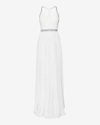 Ted Baker VERITYY Embellished pleated maxi dress