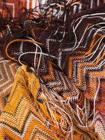 Thumbnail for your product : Missoni zigzag fringed scarf - women - Viscose - One Size
