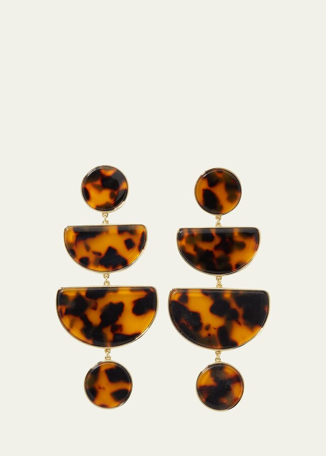 Tortoise Shell Earrings | Shop The Largest Collection | ShopStyle
