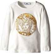 Thumbnail for your product : Versace Kids Medusa Print w/ Stone Graphic Long Sleeve Tee