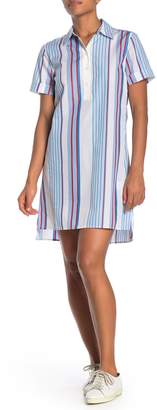 Equipment Clarissa Striped Shirt Dress