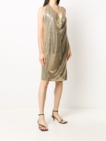 Thumbnail for your product : Bottega Veneta Cowl-Neck Sequinned Mini Dress