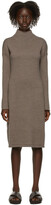 Thumbnail for your product : MAX MARA LEISURE Brown Wool Navile Dress