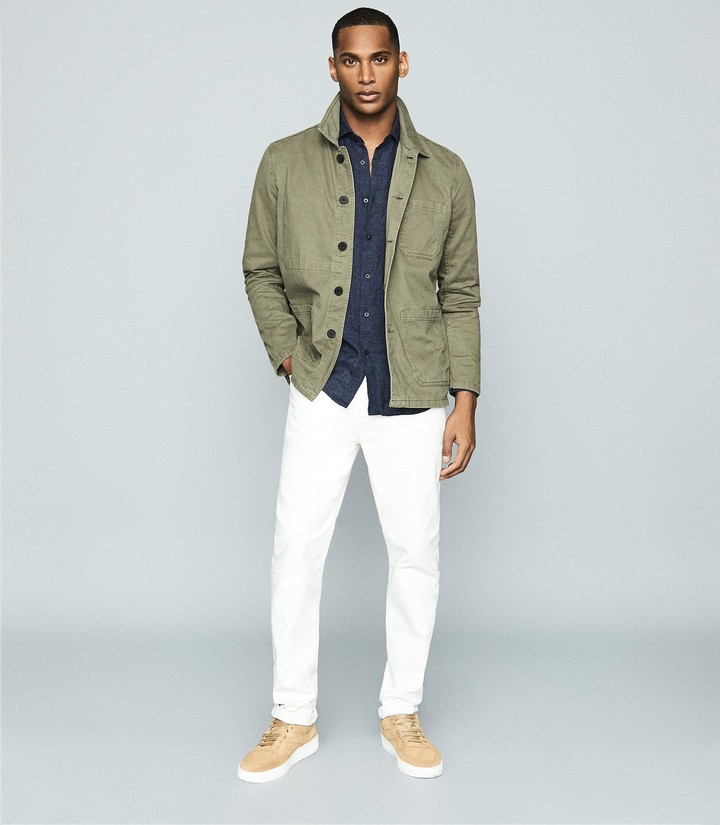 reiss green jacket