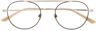 Calvin Klein Pilot-Frame Glasses