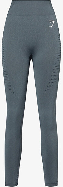 Gymshark Womens Gs Strong Grey/ Marl Vital Sculpt Seamless Leggings S