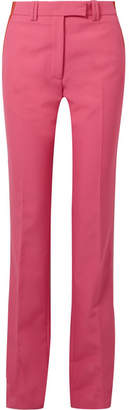 Calvin Klein Striped Cady Slim-leg Pants - Pink