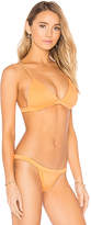 Thumbnail for your product : Milly Italian Solid Triangle Bikini Top