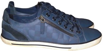 Louis Vuitton blue Leather Trainers