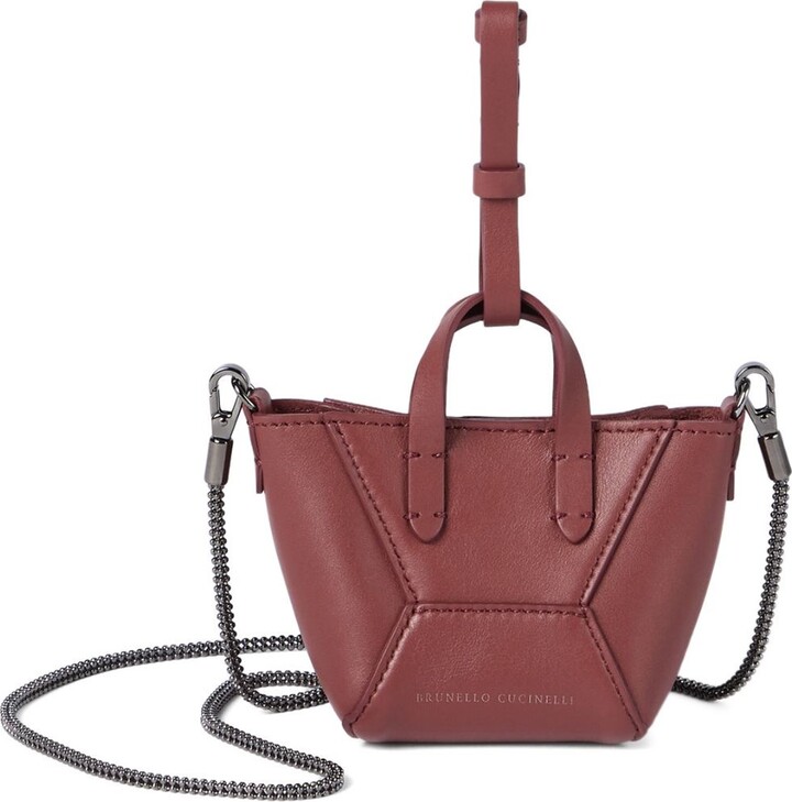 Brunello Cucinelli Leather Bag Charm