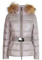 Thumbnail for your product : Moncler Fur Hood Short Padded Jacket