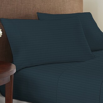 The Pillow Collection Reiki Striped Bedding Sham Honeydew Standard/20 x 26