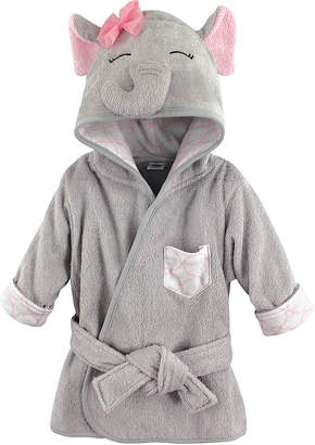 Hudson Baby Pretty Elephant Hooded Bath Robe