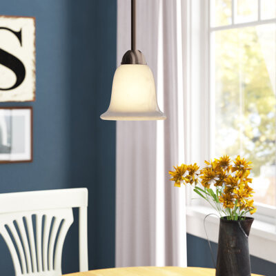 Lark Manor Baronne 1 - Light Single Bell Pendant