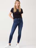 Thumbnail for your product : Very High Waist REFLEXSuper Skinny Jean Dark Wash
