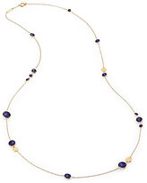 Thumbnail for your product : Marco Bicego Jaipur Resort Lapis & 18K Yellow Gold Station Necklace/36"