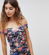 Thumbnail for your product : New Look Floral Bardot Co-Ord Top