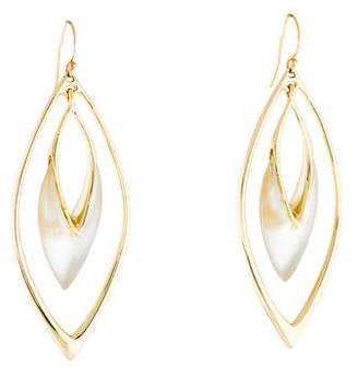 Alexis Bittar Lucite Oscillating Marquise Drop Earrings