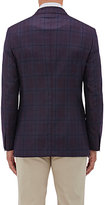 Thumbnail for your product : Brioni Men's Plaid Wool Two-Button Sportcoat-DARK GREY
