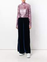 Thumbnail for your product : Aviu wide-leg textured trousers