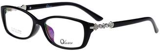 Simvey Unisex Trendy Vintage Prescription Eyeglass Frames with Diamante TR90