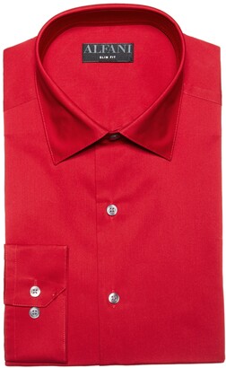Dark Red Dress Shirt Men | ShopStyle CA