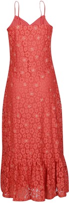 MICHAEL Michael Kors Coral Pink Midi Dress